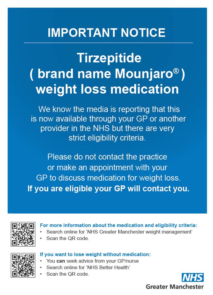 NHSGM Mounjaro Information